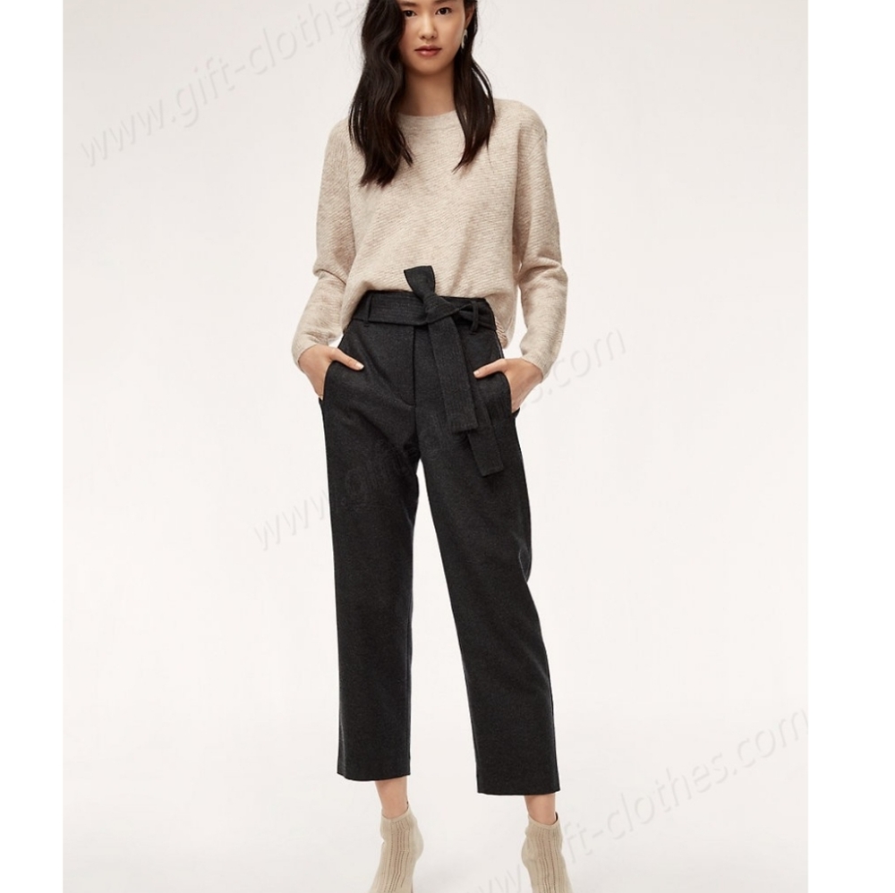 ARITZIA WILFRED JALLADE TIE FRONT PANTS 8